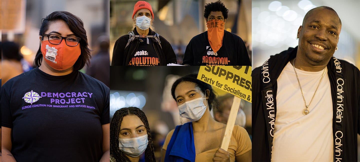 election, rally, Chicago, immigrant, Biden, Trump, presidential