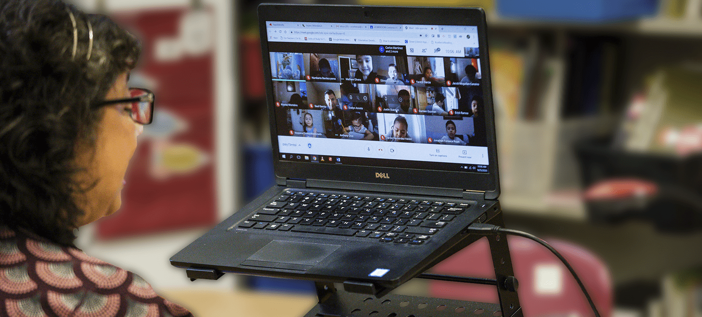 teacher, COVID, remote, learning, ESL, Chicago, school