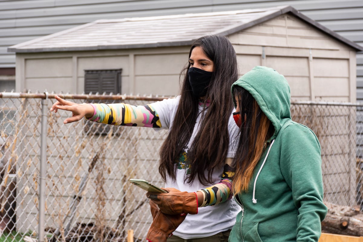 gender-based, violence, domestic, femme, Little Village, Chicago, Pilsen, community, care, protection, survivors, immigrant, strength, safety, food , housing, garden, La Ruda Farm, Femme Defensa