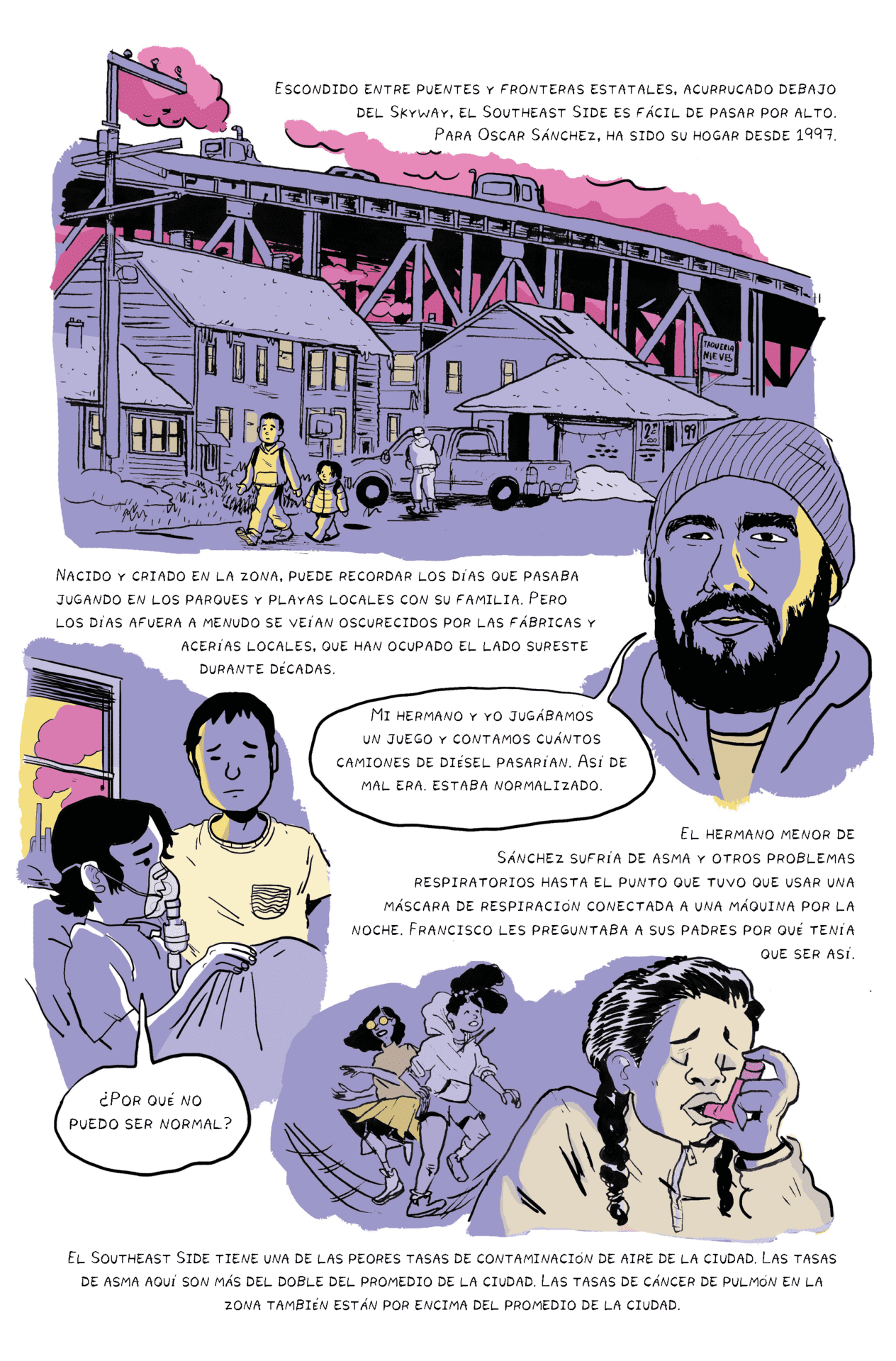 Southeast Side, Chicago, comunidad, latina, racismo, contaminación, industrias, cáncer, medio ambiente, juventud, General Iron, Southeast Youth Alliance