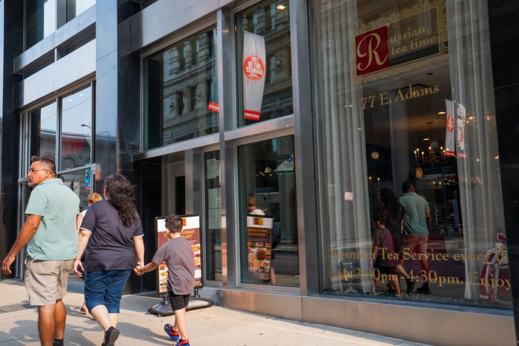 Russian Tea Time, restaurant, Chicago, loop, sandwiches, tea