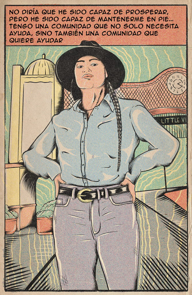 La Villita, vendedora, ambulante, comunidad, mujer, Mexicana, Chicago, Mexico, negocios, inmigrante