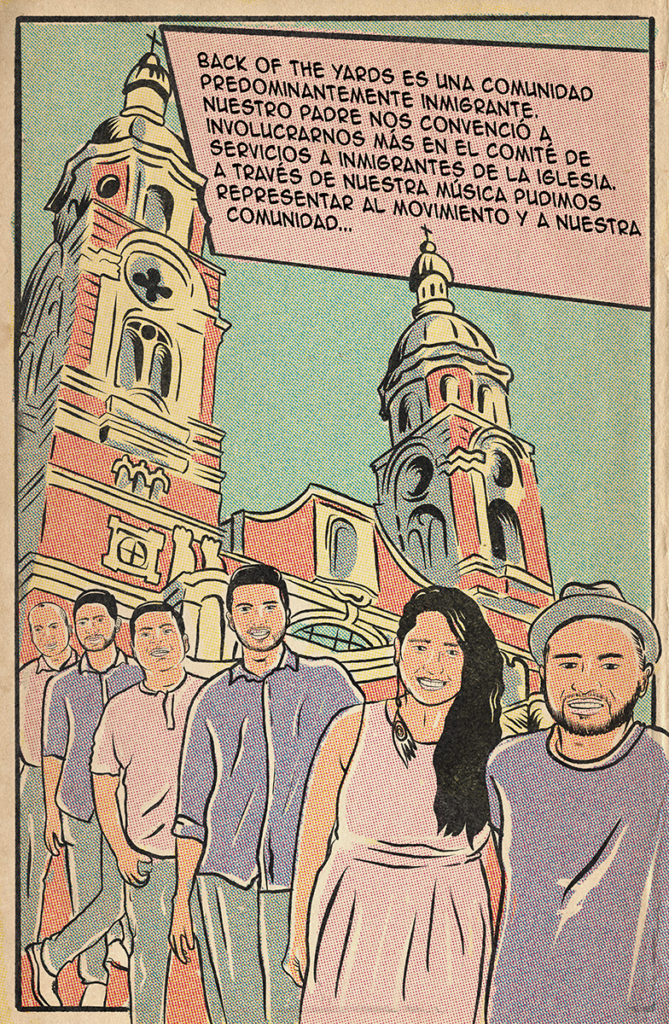 Back of the Yards, Chicago, Mexico, inmigrante, iglesia, banda, musica, latina, cumbia, DACA, Quinto Imperio