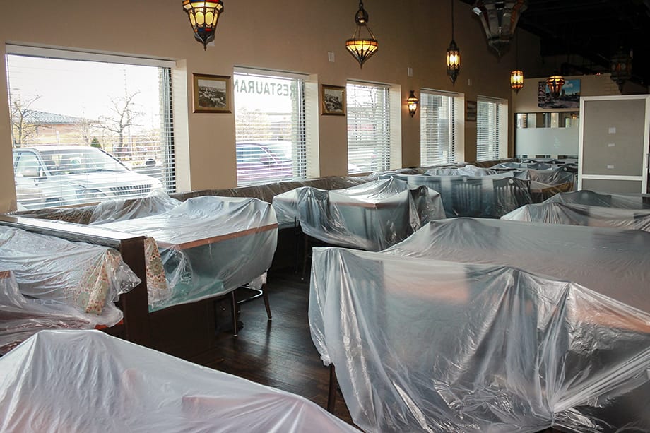 Closed Libanais Restaurant due to COVID-19